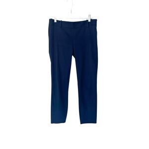 J.Crew Winnie Pants Blue Office Work Career Business Skinny Leg Trousers Size 4‎